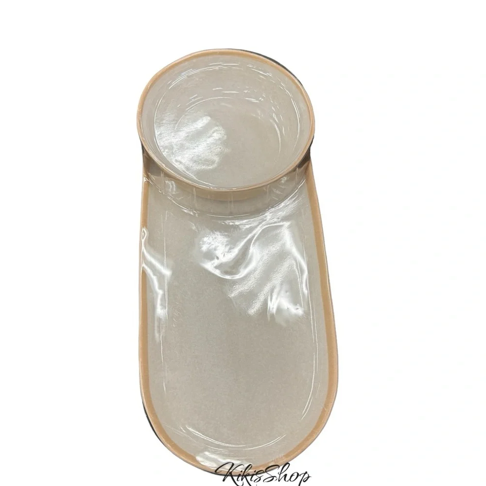 Melamine Serving Platter Set Ivory -Threshold - Picture 10 of 11